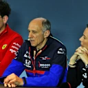 The FIA Press Conference (L to R): Mattia Binotto (ITA) Ferrari Team Principal; Franz Tost (AUT) Scuderia Toro Rosso Team Principal; Claire Williams (GBR) Williams Racing Deputy Team Principal.
06.09.2019. Formula 1 World Championship, Rd 14, Italian Grand Prix, Monza, Italy, Practice Day.
- www.xpbimages.com, EMail: requests@xpbimages.com - copy of publication required for printed pictures. Every used picture is fee-liable. © Copyright: Moy / XPB Images