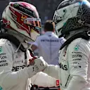 Lewis Hamilton (GBR) Mercedes AMG F1 W10 and Valtteri Bottas (FIN) Mercedes AMG F1 W10.
08.09.2019. Formula 1 World Championship, Rd 14, Italian Grand Prix, Monza, Italy, Race Day.
- www.xpbimages.com, EMail: requests@xpbimages.com - copy of publication required for printed pictures. Every used picture is fee-liable. © Copyright: Batchelor / XPB Images