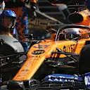 Carlos Sainz (ESP), McLaren F1 Team during pitstop 08.09.2019. Formula 1 World Championship, Rd 14, Italian Grand Prix, Monza, Italy, Race Day.- www.xpbimages.com, EMail: requests@xpbimages.com - copy of publication required for printed pictures. Every used picture is fee-liable. © Copyright: Charniaux / XPB Images