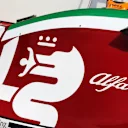 Alfa Romeo Racing C38 with Italian themed livery detail.
05.09.2019. Formula 1 World Championship, Rd 14, Italian Grand Prix, Monza, Italy, Preparation Day.
- www.xpbimages.com, EMail: requests@xpbimages.com - copy of publication required for printed pictures. Every used picture is fee-liable. © Copyright: Batchelor / XPB Images