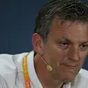 James Allison (GBR) Mercedes AMG F1 Technical Director, Press conference.
27.09.2019. Formula 1 World Championship, Rd 16, Russian Grand Prix, Sochi Autodrom, Sochi, Russia, Practice Day.
- www.xpbimages.com, EMail: requests@xpbimages.com - copy of publication required for printed pictures. Every used picture is fee-liable. © Copyright: Batchelor / XPB Images