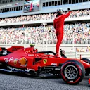Charles Leclerc (MON) Ferrari SF90 celebrates his pole position in qualifying parc ferme.
28.09.2019. Formula 1 World Championship, Rd 16, Russian Grand Prix, Sochi Autodrom, Sochi, Russia, Qualifying Day.
- www.xpbimages.com, EMail: requests@xpbimages.com - copy of publication required for printed pictures. Every used picture is fee-liable. © Copyright: Batchelor / XPB Images