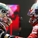 Sebastian Vettel (GER), Scuderia Ferrari and Charles Leclerc (FRA), Scuderia Ferrari 
22.09.2019. Formula 1 World Championship, Rd 15, Singapore Grand Prix, Marina Bay Street Circuit, Singapore, Race Day.
- www.xpbimages.com, EMail: requests@xpbimages.com - copy of publication required for printed pictures. Every used picture is fee-liable. © Copyright: Charniaux / XPB Images