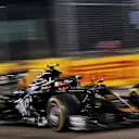 Kevin Magnussen (DEN) Haas VF-19.
22.09.2019. Formula 1 World Championship, Rd 15, Singapore Grand Prix, Marina Bay Street Circuit, Singapore, Race Day.
 - www.xpbimages.com, EMail: requests@xpbimages.com - copy of publication required for printed pictures. Every used picture is fee-liable. © Copyright: Dungan / XPB Images