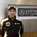 Adderly Fong, Lotus development driver. Copyright: Lotus F1 Team