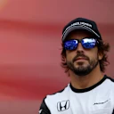 Fernando Alonso (ESP) McLaren at Formula One World Championship, Rd5, Spanish Grand Prix Preparations, Barcelona, Spain, Thursday 7 May 2015. © Sutton Motorsport Images