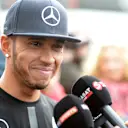 Lewis Hamilton (GBR) Mercedes AMG F1 at Formula One Testing, Day Two, Jerez, Spain, 2  February 2015. © Sutton Images