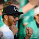 Lewis Hamilton (GBR) Mercedes AMG F1 at Formula One World Championship, Rd1, Australian Grand Prix, Race, Albert Park, Melbourne, Australia, Sunday 15 March 2015. © Sutton Motorsport Images