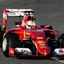 Sebastian Vettel (GER) Ferrari SF15-T at Formula One Testing, Day One, Jerez, Spain, 1 February 2015.