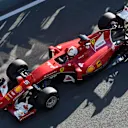 Sebastian Vettel (GER) Ferrari SF15-T at Formula One Testing, Day One, Jerez, Spain, 1 February 2015.