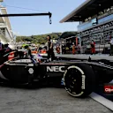 Sergey Sirotkin made his F1 practice debut at the 2014 Russian Grand Prix. © Sutton Images