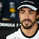 Fernando Alonso (ESP) McLaren in the Press Conference at Formula One World Championship, Rd2, Malaysian Grand Prix, Preparations, Sepang, Malaysia, Thursday 26 March 2015. © Sutton Motorsport Images
