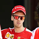 Sebastian Vettel (GER) Ferrari at Formula One World Championship, Rd2, Malaysian Grand Prix, Preparations, Sepang, Malaysia, Thursday 26 March 2015. © Sutton Motorsport Images