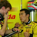 Takuma Sato (JPN) made a full recovery from the crash.
Austrian Grand Prix, A1-Ring, 10 May 2002.
 © Sutton Motorsport Images