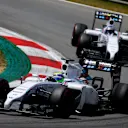 Felipe Massa leading Williams team mate Valtteri Bottas in Austria last year © Sutton Motorsport Images