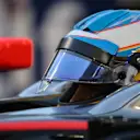 Fernando Alonso (ESP) McLaren MP4-30 on the grid at Formula One World Championship, Rd4, Bahrain Grand Prix Race, Bahrain International Circuit, Sakhir, Bahrain, Sunday 19  April 2015. © Sutton Motorsport Images