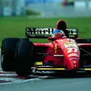 Jean Alesi, Ferrari wins the first race of his career in Montreal.
1995 Canadian Grand Prix. Montreal, Quebec, Canada. 9-11 June 1995.  © LAT Photographic