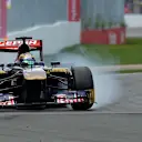 Jean-Eric Vergne (FRA) Scuderia Toro Rosso STR8 locks up.
Formula One World Championship, Rd7, Canadian Grand Prix, Race Day, Montreal, Canada, Sunday 9 June 2013.
BEST IMAGE © Sutton Motorsport Images