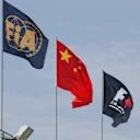 Flags at Formula One World Championship, Rd3, Chinese Grand Prix, Preparations, Shanghai, China, Thursday 9 April 2015. © Sutton Motorsport Images