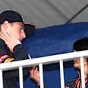 Max Verstappen (NDL) Scuderia Toro Rosso holds his neck following his crash during the race at Formula One World Championship, Rd6, Monaco Grand Prix Race, Monte-Carlo, Monaco, Sunday 24 May 2015.
BEST IMAGE © Sutton Motorsport Images