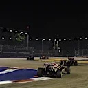 Corners come thick and fast in Singapore, offering the drivers little respite. © Sutton Motorsport Images