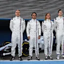 (L to R) Valtteri Bottas, Felipe Massa, Susie Wolff and Alex Lynn at the team's 2015 launch © Sutton Motorsport Images