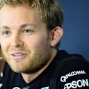 Nico Rosberg (GER) Mercedes AMG F1 in the press conference at Formula One World Championship, Rd5, Spanish Grand Prix Preparations, Barcelona, Spain, Thursday 7 May 2015. © Sutton Motorsport Images
