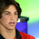 Roberto Merhi (SPA) Marussia in the press conference at Formula One World Championship, Rd5, Spanish Grand Prix Preparations, Barcelona, Spain, Thursday 7 May 2015. © Sutton Motorsport Images