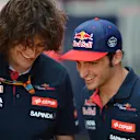 Carlos Sainz jr (ESP) Scuderia Toro Rosso at Formula One World Championship, Rd5, Spanish Grand Prix Preparations, Barcelona, Spain, Thursday 7 May 2015. © Sutton Motorsport Images