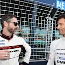 Hollywood flimstar Eric Bana (AUS) and Mark Webber (AUS) Porsche at Formula One World Championship, Rd1, Australian Grand Prix, Qualifying, Albert Park, Melbourne, Australia, Saturday 14 March 2015. © Sutton Motorsport Images
