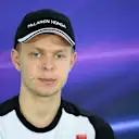 Kevin Magnussen (DEN) McLaren Test and Reserve Driver during the press conference at Formula One World Championship, Rd1, Australian Grand Prix, Preparations, Albert Park, Melbourne, Australia, Thursday 12 March 2015. © Sutton Motorsport Images