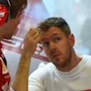 Sebastian Vettel (GER) Ferrari at Formula One World Championship, Rd1, Australian Grand Prix, Qualifying, Albert Park, Melbourne, Australia, Saturday 14 March 2015. © Sutton Motorsport Images