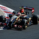 Pastor Maldonado (VEN) Lotus E22. Formula One World Championship, Rd11, Hungarian Grand Prix, Practice, Hungaroring, Hungary. Friday, 25 July 2014