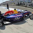 Sebastian Vettel (GER) Red Bull Racing RB10.
Formula One World Championship, Rd11, Hungarian Grand Prix, Qualifying, Hungaroring, Hungary. Saturday 26 July 2014.
