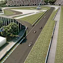 An artist's rendering of the Autodromo Hermanos Rodriguez © Tilke GmbH & Co. KG