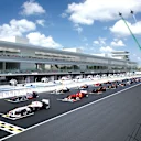 An artist's rendering of the Autodromo Hermanos Rodriguez © Tilke GmbH & Co. KG