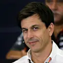 Toto Wolff (AUT) Mercedes AMG F1 Director of Motorsport during the press conference at Formula One World Championship, Rd17, Mexican Grand Prix, Practice, Circuit Hermanos Rodriguez, Mexico City, Mexico, Friday 30 October 2015. © Sutton Motorsport Images