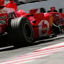 Michael Schumacher (GER) Ferrari 248 F1.
Formula One World Championship, Rd 7, Monaco Grand Prix, Qualifying Day, Monte-Carlo, Monaco, 27 May 2006. © Sutton Motorsport Images