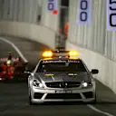 The safety car leads Felipe Massa (BRA) Ferrari F2008 
Formula One World Championship, Rd 15, Singapore Grand Prix, Race, Singapore, Sunday 28 September 2008.

BEST IMAGE © © Sutton Motorsport Images