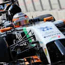 Nico Hulkenberg (GER) Force India VJM07. Formula One Testing, Day One, Bahrain International Circuit, Sakhir, Bahrain, Wednesday, 19 February 2014