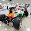 Force India factory, Silverstone, England. © Sahara Force India