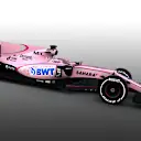 The Sahara Force India F1 VJM10. Sahara Force India F1 VJM10 Livery Reveal, Tuesday 14th March 2017. © Sahara Force India