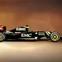 Lotus E23 Hybrid first view, Enstone, England, 26 January 2015. ©Lotus