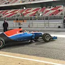 The new Manor MRT05. Formula One Testing, Day One, Barcelona, Spain, Monday 22 February 2016. © Manor Racing