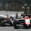 Jules Bianchi (FRA) Marussia F1 Team MR03.
Formula One World Championship, Rd6, Monaco Grand Prix, Race, Monte-Carlo, Monaco, Sunday 25 May 2014. © Sutton Motorsport Images