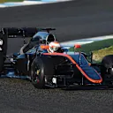 Jenson Button (GBR) McLaren MP4-30 at Formula One Testing, Day Four, Jerez, Spain, 4  February 2015.