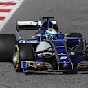 Marcus Ericsson, Sauber C36, filming day, Circuit de Barcelona-Catalunya, Spain, February 22, 2017 © Sauber