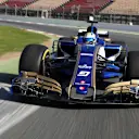 Marcus Ericsson, Sauber C36, filming day, Circuit de Barcelona-Catalunya, Spain, February 22, 2017 © Sauber