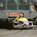 Nigel Mansell (GBR) Williams FW11. Australian Grand Prix, Adelaide, 26 October 1986