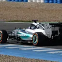 Nico Rosberg (GER) Mercedes AMG F1 W06 at Formula One Testing, Day One, Jerez, Spain, 1 February 2015.